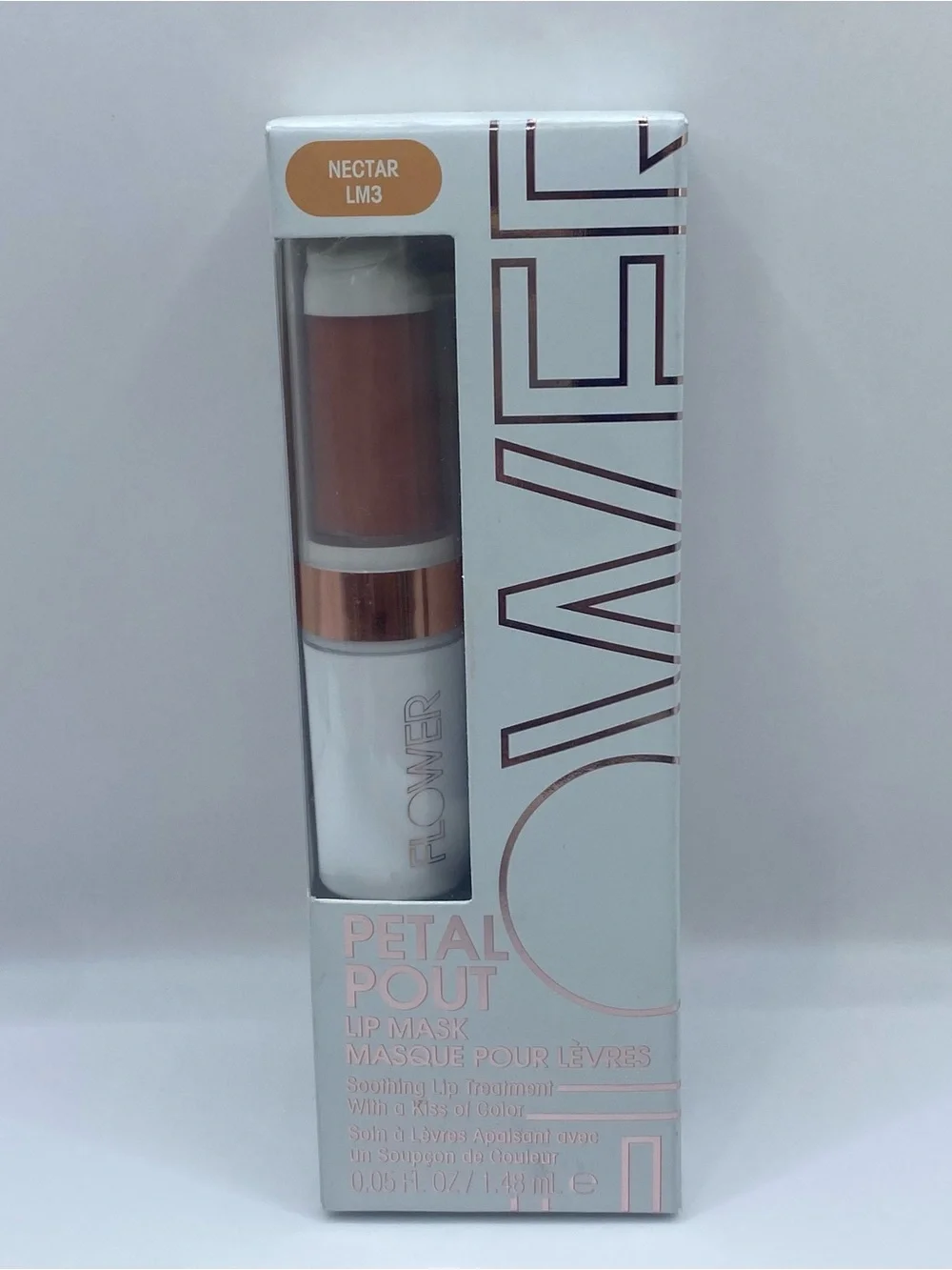FLOWER‎ BEAUTY Petal Pout Lip Mask- Nectar LM3 New